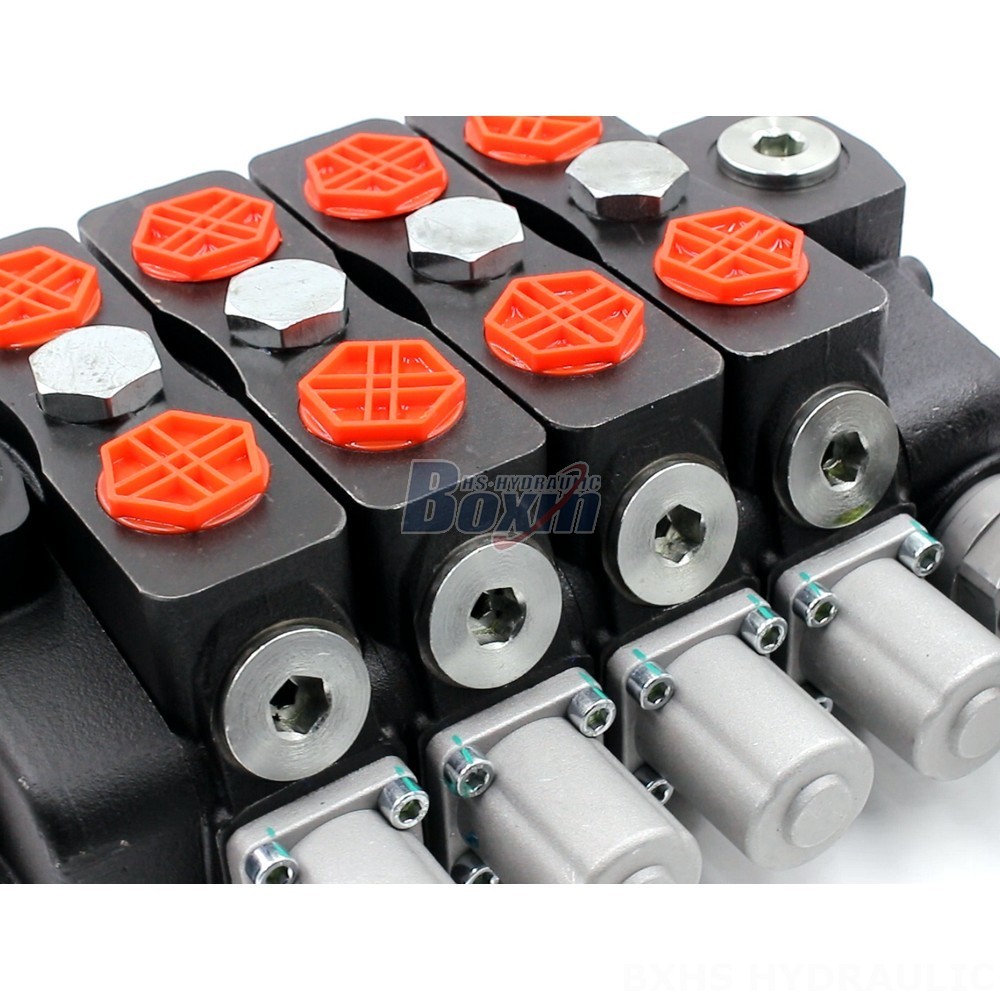SD8-Electric unloading valve Manual 4 Spool Sectional Directional Valve | Global Supplier detail image